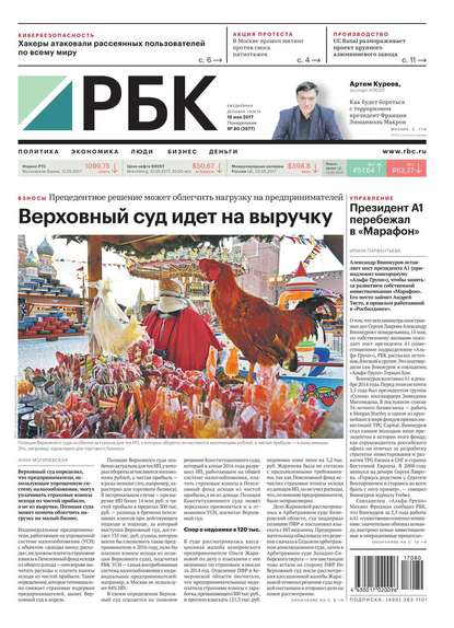 Ежедневная Деловая Газета Рбк 80-2017