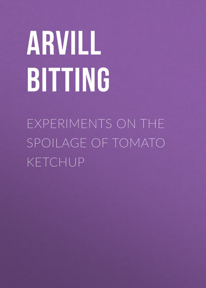 Experiments on the Spoilage of Tomato Ketchup