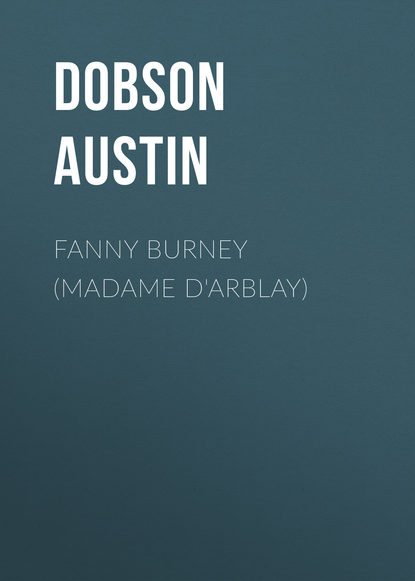 Fanny Burney (Madame D&apos;Arblay)