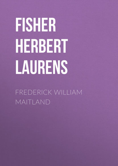 Frederick William Maitland