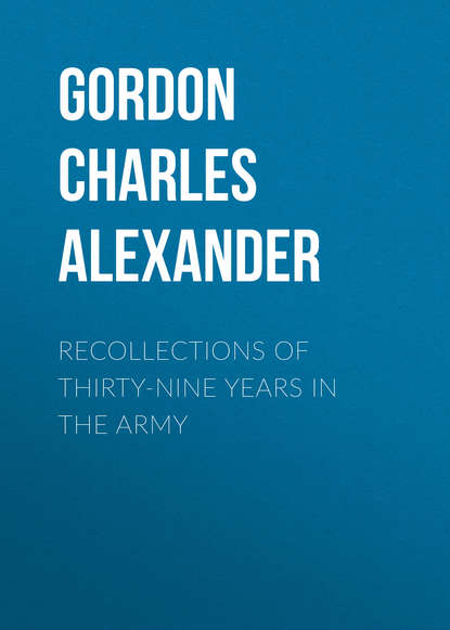 Recollections of Thirty-nine Years in the Army