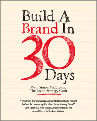 Build a Brand in 30 Days. With Simon Middleton, The Brand Strategy Guru