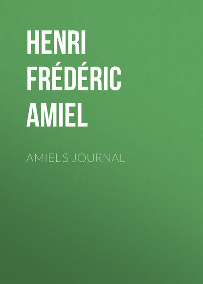 Amiel&apos;s Journal