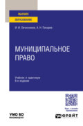 Муниципальное право 6-е изд., пер. и доп. Учебник и практикум для вузов