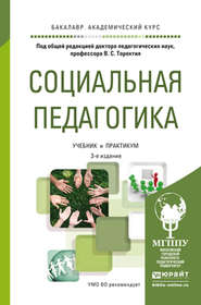 Социальная педагогика. Учебник и практикум для академического бакалавриата