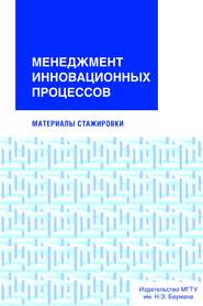 Менеджмент инновационных процессов. Материалы стажировки