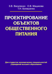 Проектирование объектов общественного питания