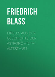 Einiges aus der Geschichte der Astronomie im Alterthum