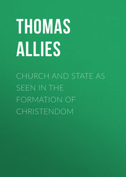 Church and State as Seen in the Formation of Christendom