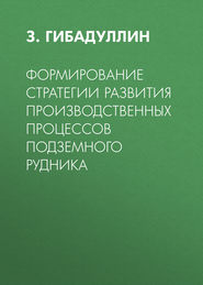 Формирование стратегии развития производственных процессов подземного рудника