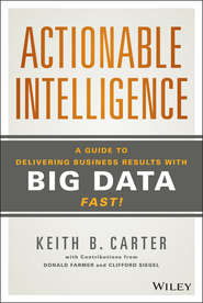 Actionable Intelligence. A Guide to Delivering Business Results with Big Data Fast!