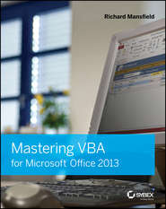 Mastering VBA for Microsoft Office 2013