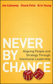 Never by Chance. Aligning People and Strategy Through Intentional Leadership