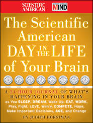 The Scientific American Day in the Life of Your Brain. A 24 hour Journal of What's Happening in Your Brain as you Sleep, Dream, Wake Up, Eat, Work, Play, Fight, Love, Worry, Compete, Hope, Make Important Decisions, Age and Change