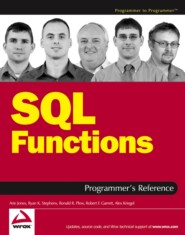 SQL Functions Programmer&apos;s Reference