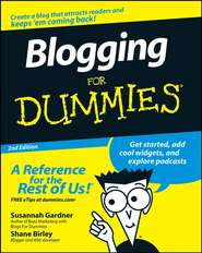 Blogging For Dummies