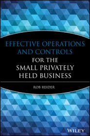 Effective Operations and Controls for the Small Privately Held Business