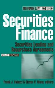 Securities Finance. Securities Lending and Repurchase Agreements