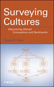 Surveying Cultures. Discovering Shared Conceptions and Sentiments