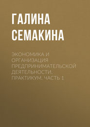 Экономика и организация предпринимательской деятельности. Практикум. Часть 1