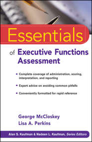 Essentials of Executive Functions Assessment