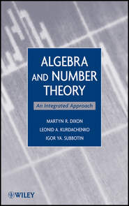 Algebra and Number Theory. An Integrated Approach