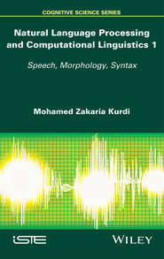 Natural Language Processing and Computational Linguistics. Speech, Morphology and Syntax