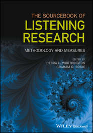 The Sourcebook of Listening Research. Methodology and Measures