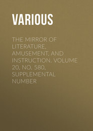 The Mirror of Literature, Amusement, and Instruction. Volume 20, No. 580, Supplemental Number