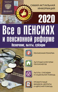 Все о пенсиях и пенсионной реформе на 2020 год. Назначение, льготы, субсидии