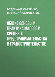 Общие основы и практика малого и среднего предпринимательства в градостроительстве