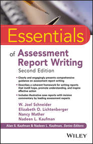 Essentials of Assessment Report Writing