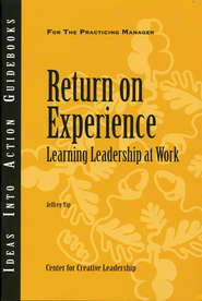 Return on Experience