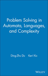 Problem Solving in Automata, Languages, and Complexity