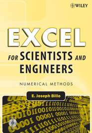 Excel for Scientists and Engineers