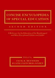 Concise Encyclopedia of Special Education