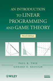 An Introduction to Linear Programming and Game Theory