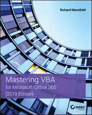 Mastering VBA for Microsoft Office 365