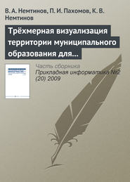 Трёхмерная визуализация территории муниципального образования для управления коммунальными системами