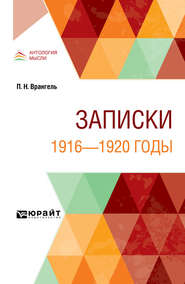 Записки. 1916—1920 годы