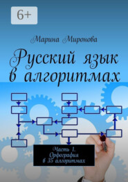 Русский язык в алгоритмах. Часть 1. Орфография в 35 алгоритмах