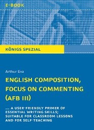 English Composition, Focus on Commenting (AFB III).