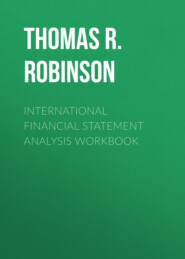 International Financial Statement Analysis Workbook