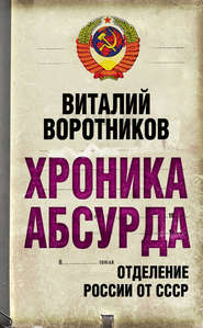 Хроника абсурда. Отделение России от СССР