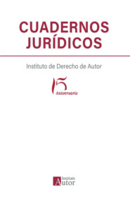 Cuadernos jurídicos del Instituto de Derecho de Autor