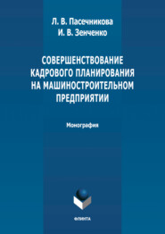 Совершенствование кадрового планирования на машиностроительном предприятии