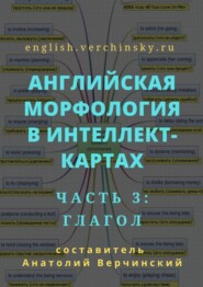 Английская морфология в интеллект-картах. Часть 3: глагол