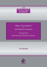 Меры принуждения в уголовном процессе. Теоретические и организационно-правовые проблемы