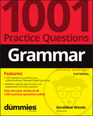 Grammar: 1001 Practice Questions For Dummies (+ Free Online Practice)