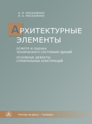 Архитектурные элементы. осмотр и оценка технического состояния зданий. Основные дефекты строительных конструкций